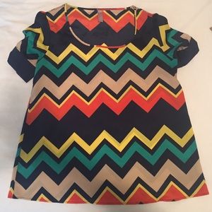 Cheveron blouse
