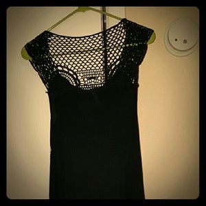 Black and white dress