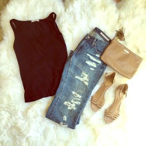 Boyfriend AG sexy ripped jeans!