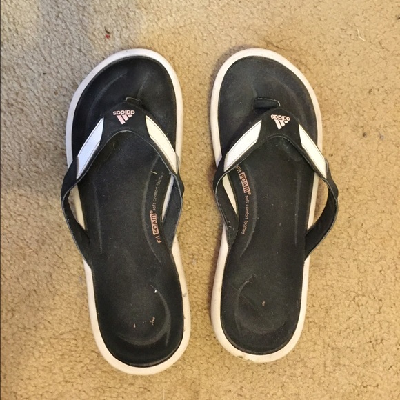 Adidas flip flops