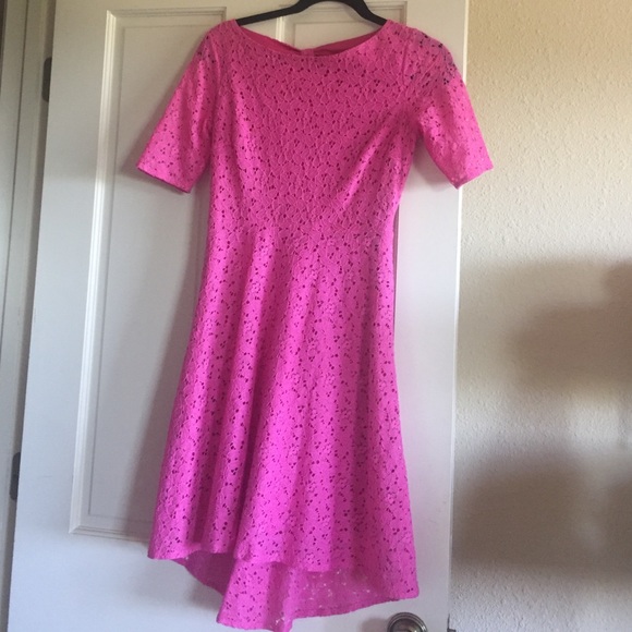 Cute hot pink Betsey Johnson dress - Picture 1 of 4