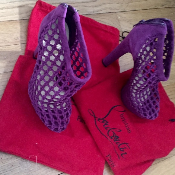 Christian Louboutin Cage Booties