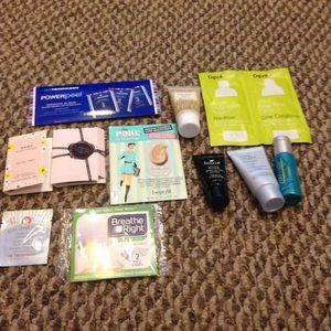 Hair and skin samples