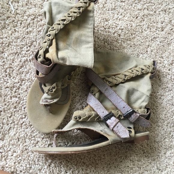 Greek sandals straight from santorini