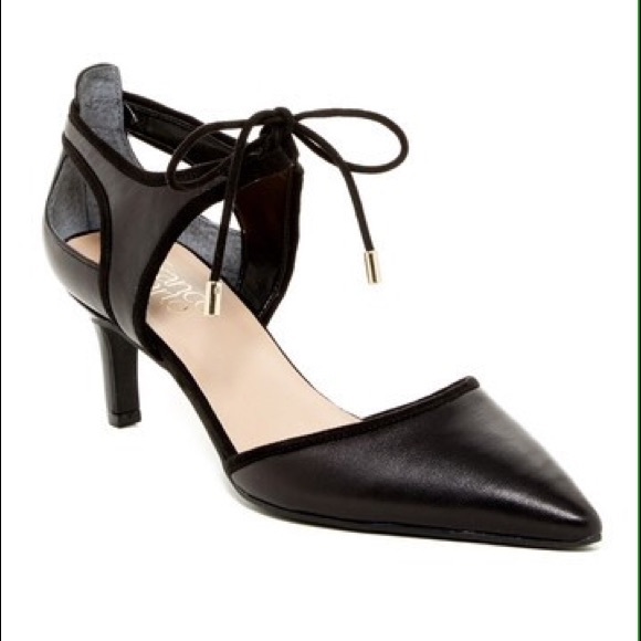 Franco Sarto Darlis Lace Pointy Toe Pump
