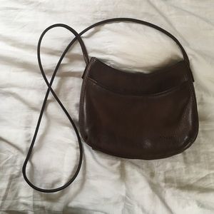 FOSSIL brown leather cross body