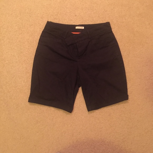 Long black shorts