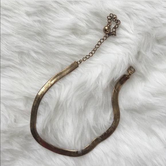 Anklet // Ankle bracelet gold