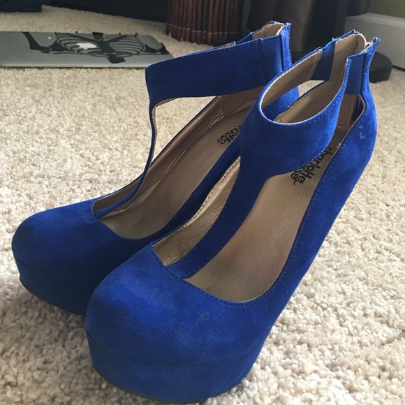 Charlotte Russe blue pumps