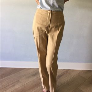 PIAZZA SEMPIONE Camel Color Pants. Size Italy-42