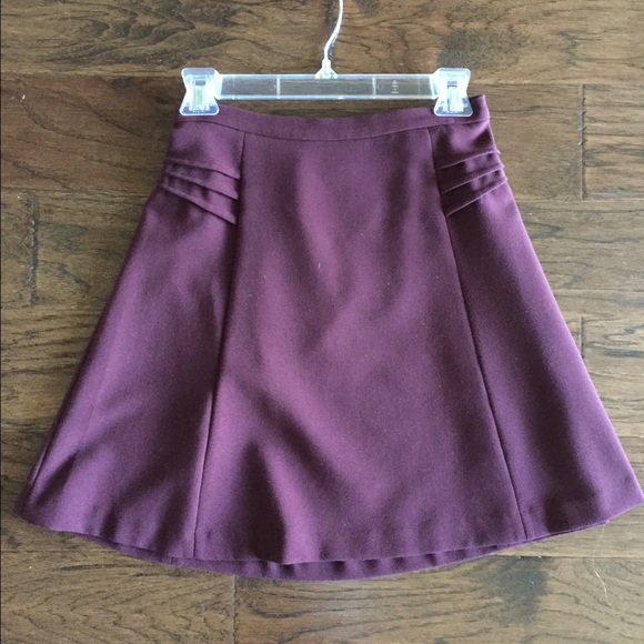 Maroon Skirt