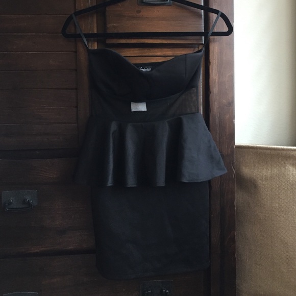 Frederick's of Hollywood Dresses & Skirts - Peplum Strapless Dress