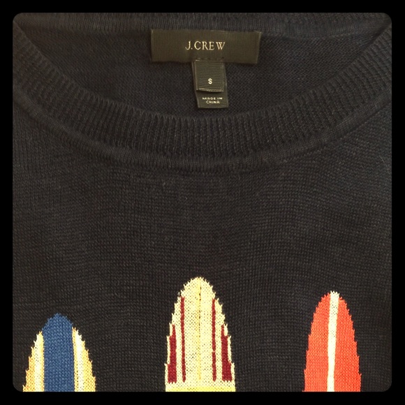J Crew Linen Surfboard Sweater