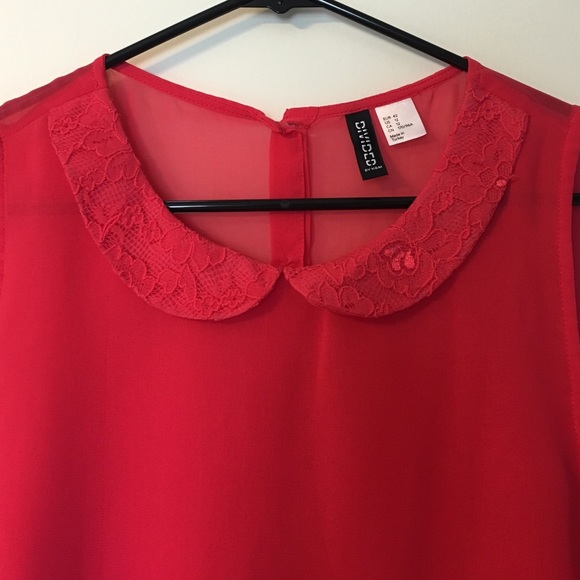 Red blouse. - Picture 2 of 2