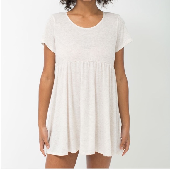 Oatmeal babydoll dress NWOT