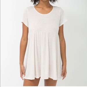 Oatmeal babydoll dress NWOT