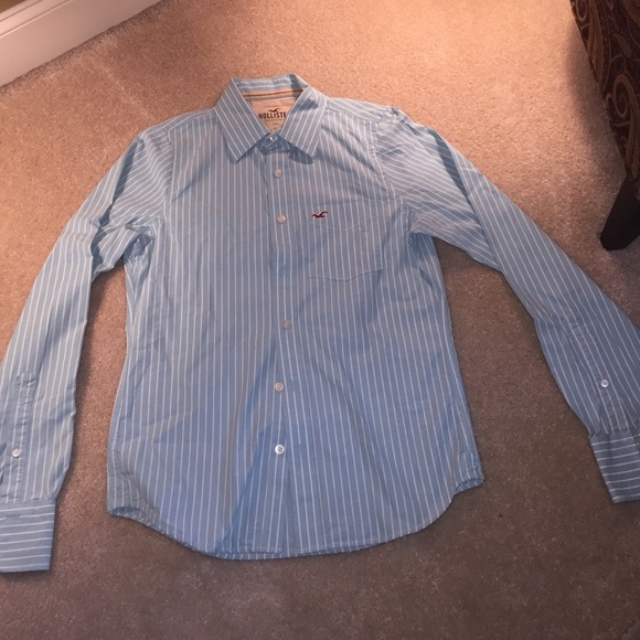 Sky/ light blue Hollister button down