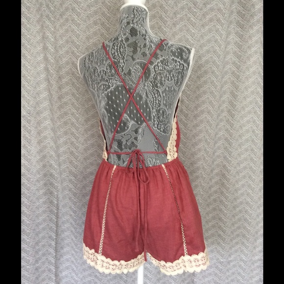 😎 SALE! April Spirit Beach Romper, Size S - Picture 3 of 4
