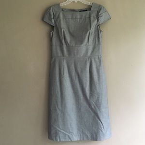 Banana Republic stretch lined dress with pockets