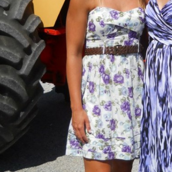 Spring summer floral dress