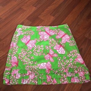 Lilly Pulitzer Butterfly Skirt