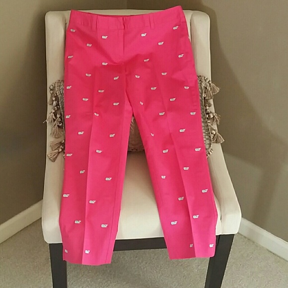 Vineyard Vines skinny pants in lipstick sz 2