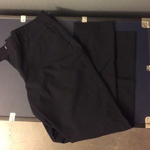 AT Navy ankle dress pants