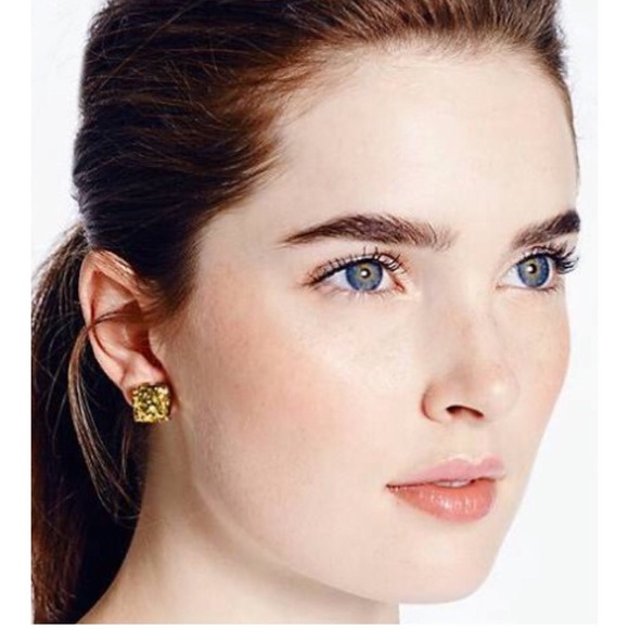 Kate Spade Square Glitter Earrings | Final Price - Picture 2 of 3