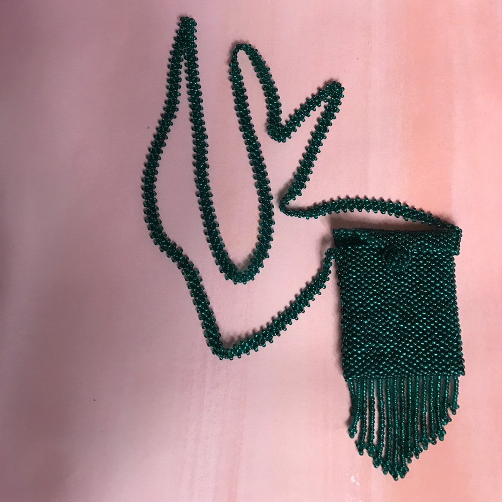 Beaded Pouch Necklace! - Picture 4 of 6