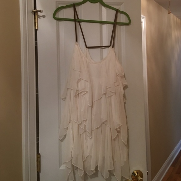 Free People Ruffled Tunic/Mini Dress