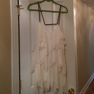 Free People Ruffled Tunic/Mini Dress