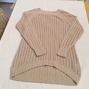 Tan knit sweater