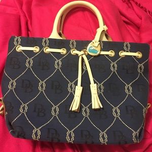 TODAY ONLY!! Dooney & Bourke Navy Blue Handbag