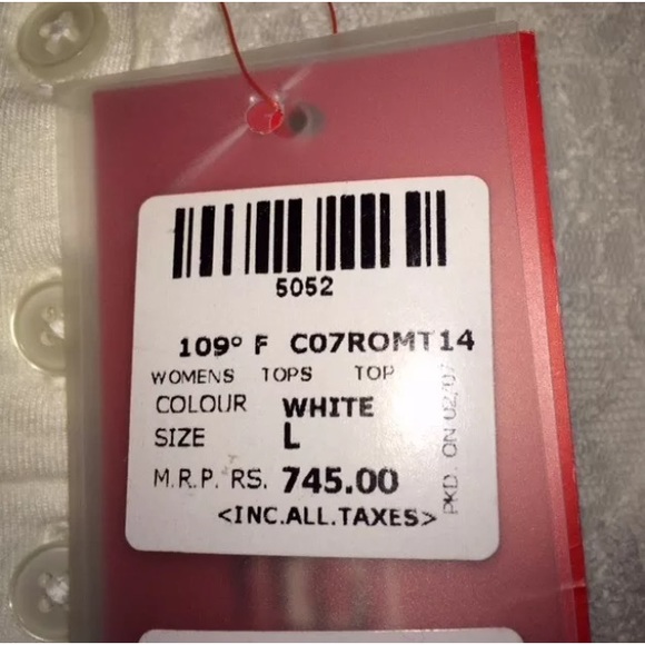 109 degree F top - Picture 3 of 3