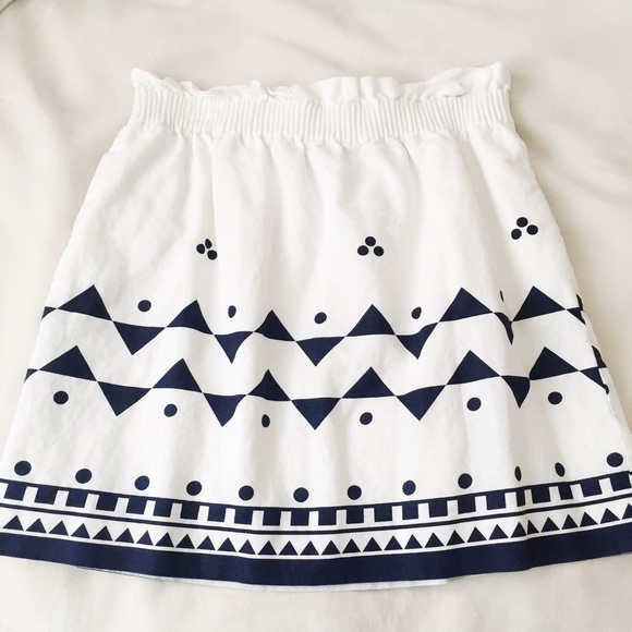 J.Crew Geometric Print Skirt
