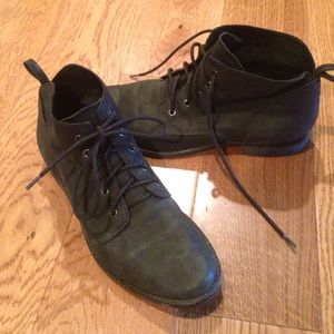 Sam Edelman Black Lace up Ankle Boots