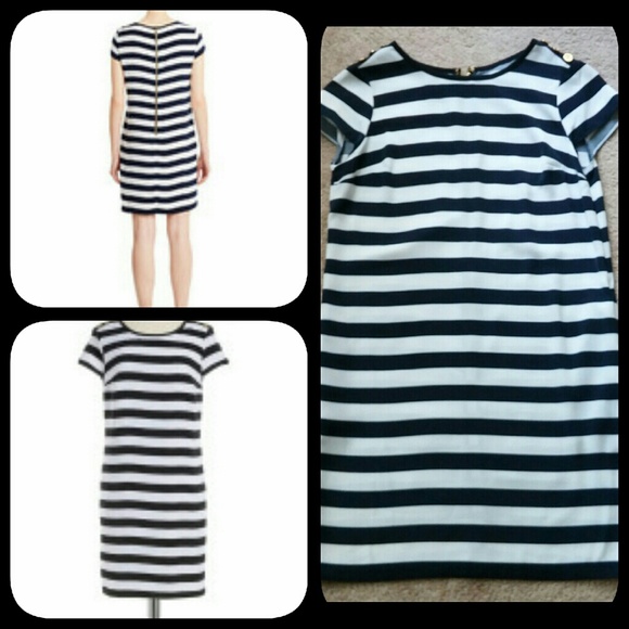 Jones New York Dresses & Skirts - Navy Striped Dress