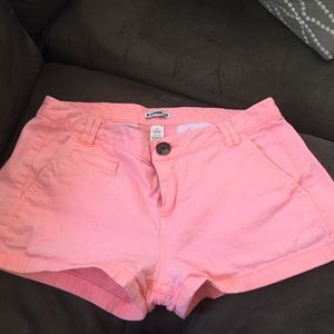Peach shorts
