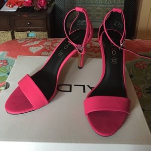 Aldo pink heels
