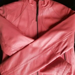Genuine Leather Pink  Wilsons Leather jacket
