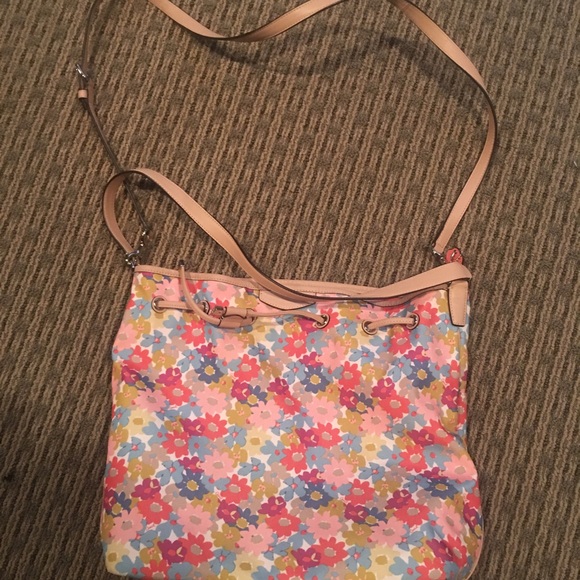 floral coach purse