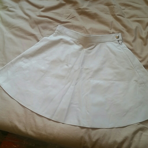 American apparel Lambskin Leather Circle Skirt NWT - Picture 1 of 4