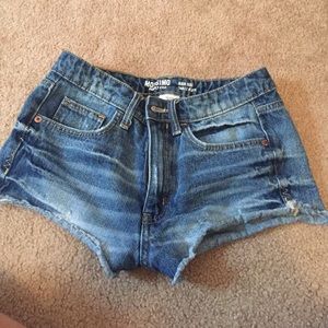 High waisted shorts