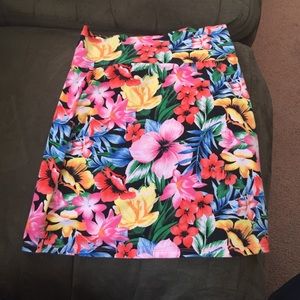 Victoria secret floral skirt