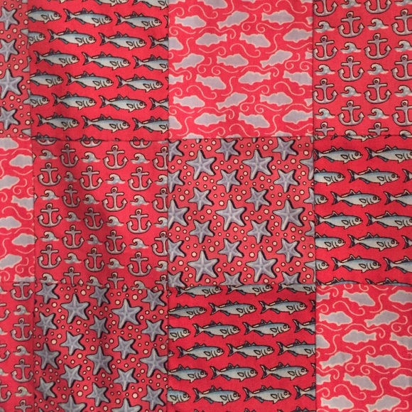 Vineyard Vines Nantucket Red Patchwork Skirt - image 2