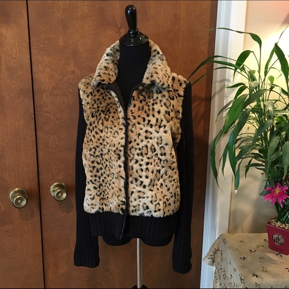 Tiara Jackets & Blazers - Cheetah print jacket