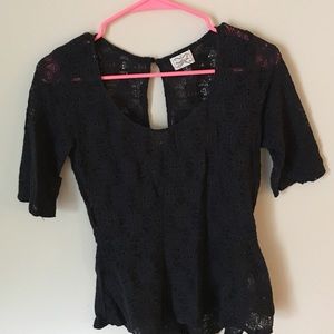 Flower Laced Shirt
