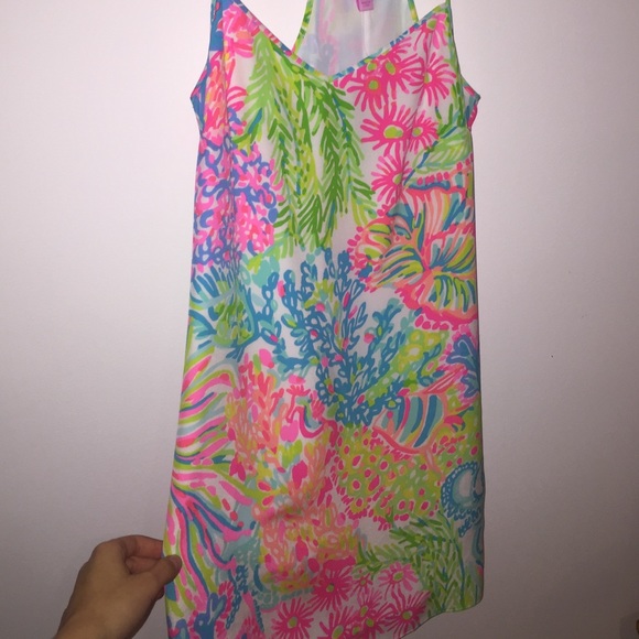 Lilly Pulitzer NWT multi lovers coral dress!!