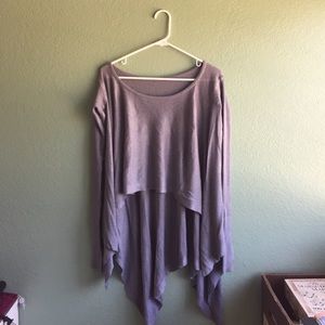 LuluLemon cardigan worn two ways gray like new
