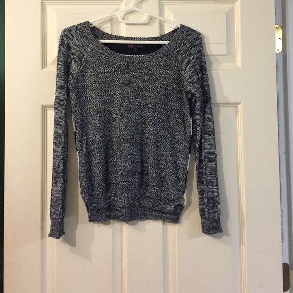 Black And White Sweater